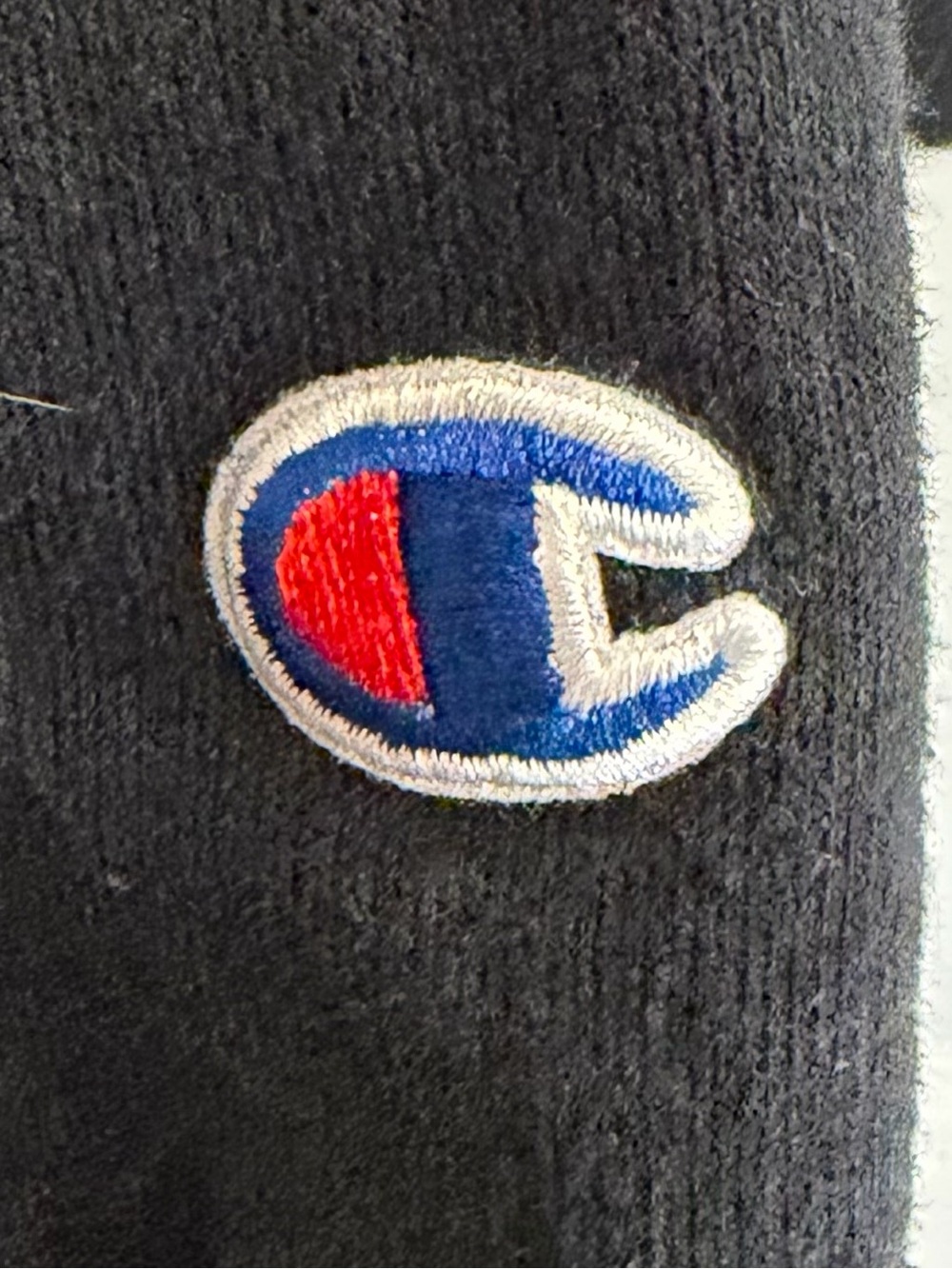 Champion Black Sweatshirt with Red Alabama Script - Picture 3 of 3